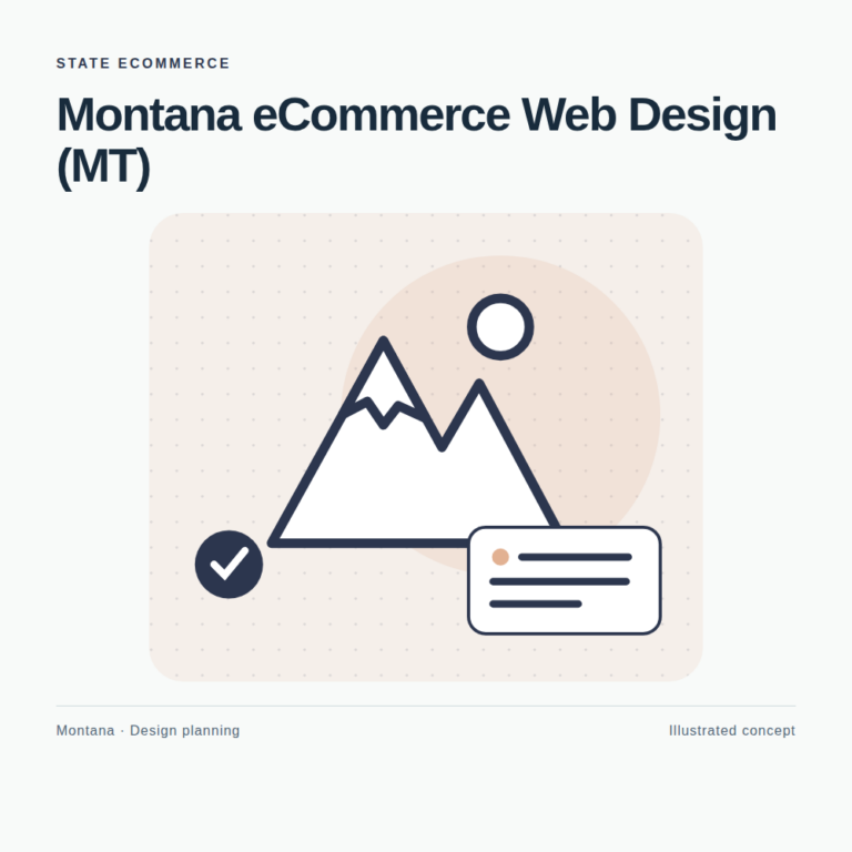 Original Montana website planning illustration