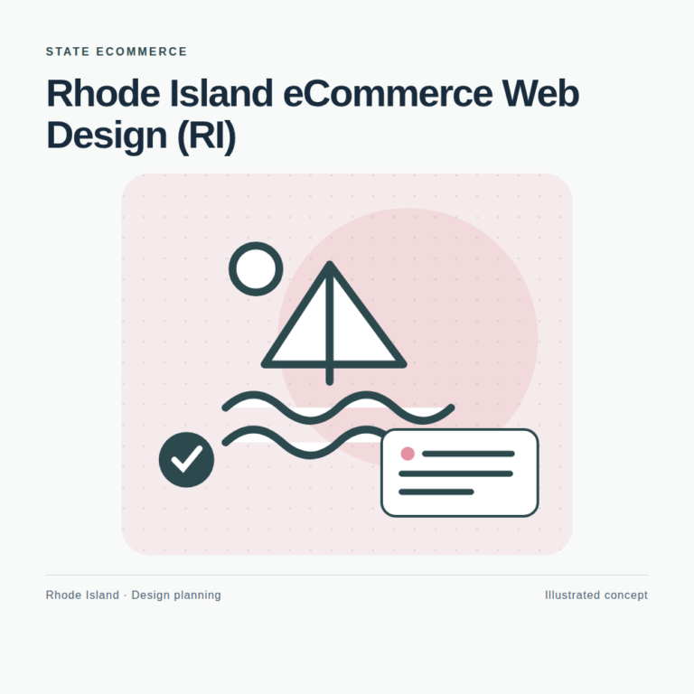 Original Rhode Island website planning illustration
